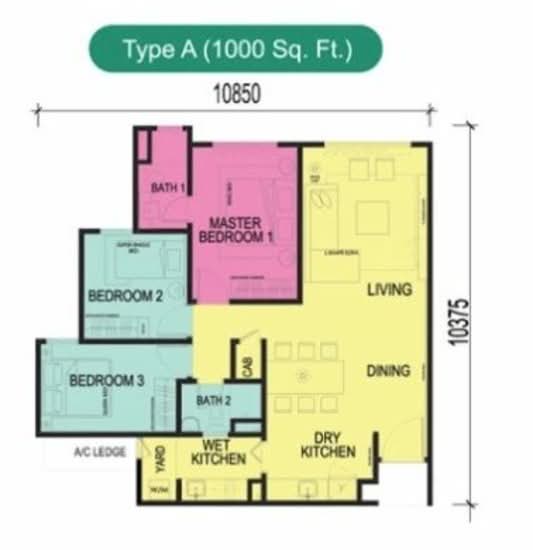 Ceria Residence - Floor Plan - iProperty.com.my
