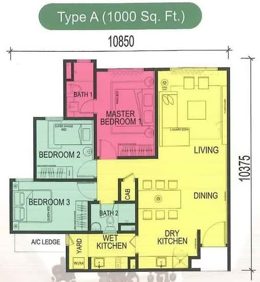 Ceria Residence - Floor Plan - iProperty.com.my