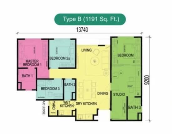 Ceria Residence - Floor Plan - iProperty.com.my