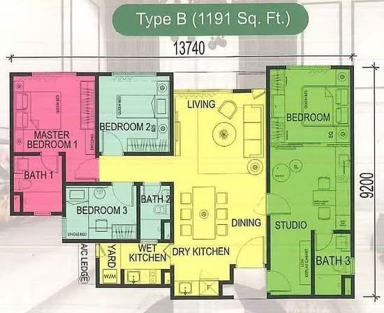 Ceria Residence - Floor Plan - iProperty.com.my