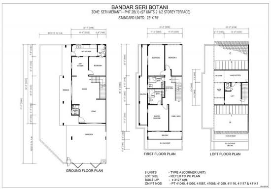 Seri Meranti @ Bandar Seri Botani - Floor Plan - iProperty.com.my