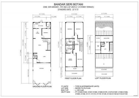 Seri Meranti @ Bandar Seri Botani - Floor Plan - iProperty.com.my