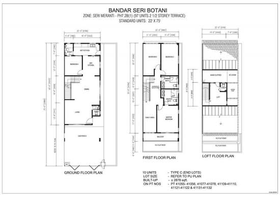 Seri Meranti @ Bandar Seri Botani - Floor Plan - iProperty.com.my