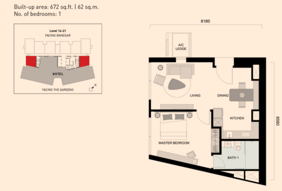ViiA Residence @ KL Eco City - Floor Plan