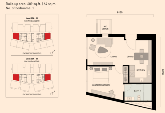 ViiA Residence @ KL Eco City - Floor Plan