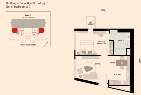 ViiA Residence @ KL Eco City - Floor Plan