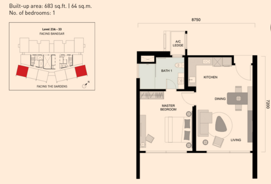 ViiA Residence @ KL Eco City - Floor Plan