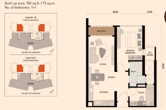 ViiA Residence @ KL Eco City - Floor Plan