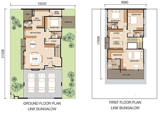 Villa Heights @ Taman Equine - Floor Plan - iProperty.com.my