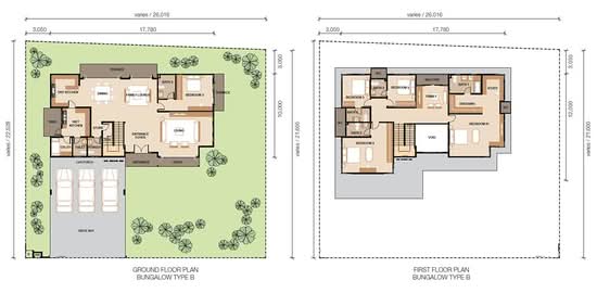 Villa Heights @ Taman Equine - Floor Plan - iProperty.com.my