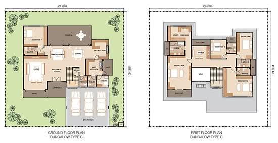 Villa Heights @ Taman Equine - Floor Plan - iProperty.com.my