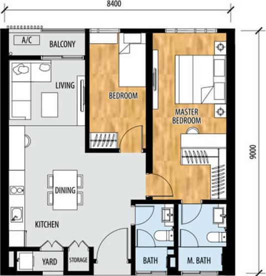 The Sentral Suites - Floor Plan - iProperty.com.my