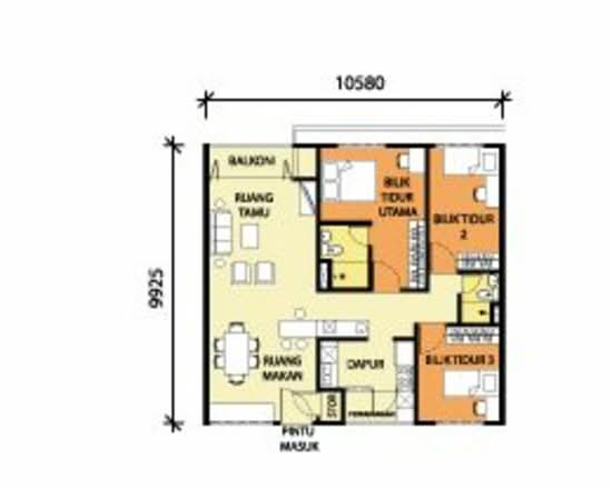Residensi RAH - Floor Plan - iProperty.com.my