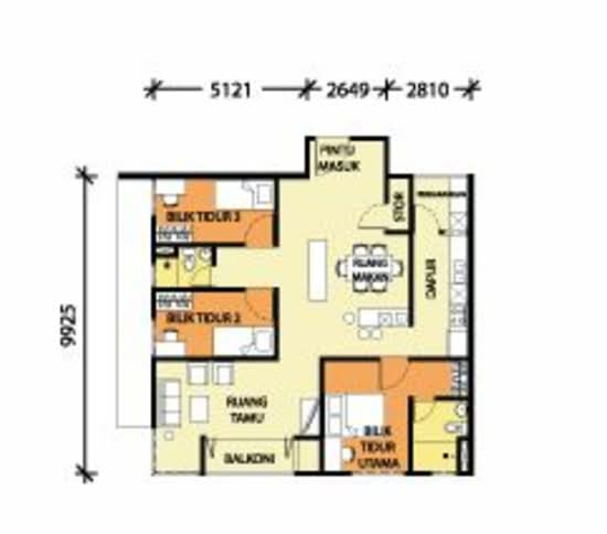 Residensi RAH - Floor Plan - iProperty.com.my