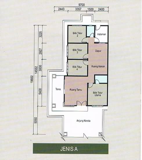 Taman Bukit Katil Indah - Floor Plan - iProperty.com.my