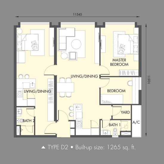 Icon Residenz 2 @ Icon City - Floor Plan - iProperty.com.my