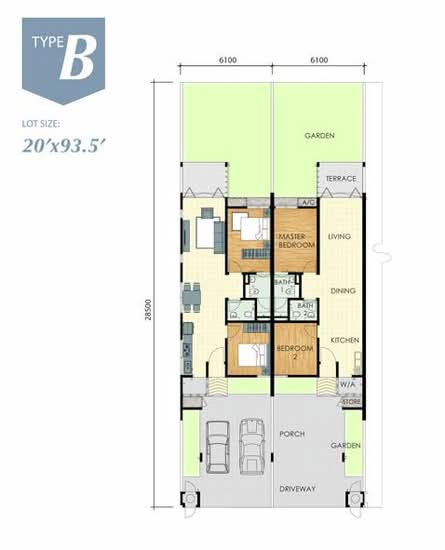 Meru Valley Eco Village - Floor Plan - iProperty.com.my