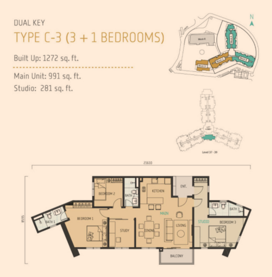 Windmill upon Hills - Floor Plan - iProperty.com.my