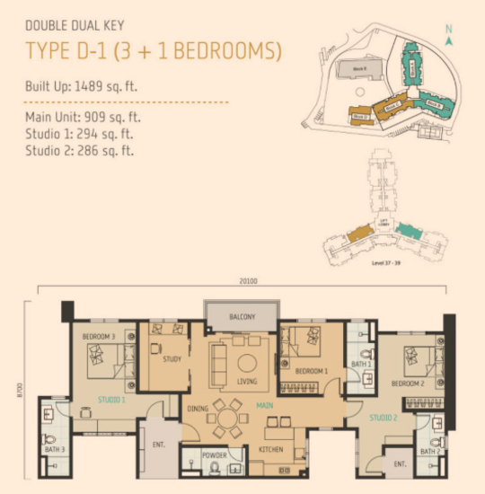 Windmill upon Hills - Floor Plan - iProperty.com.my