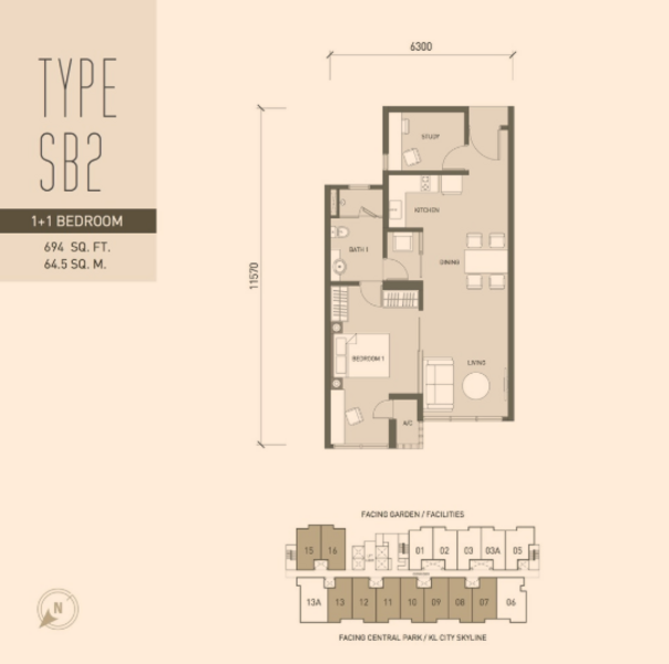 Apartment for Sale at V Residence Suites @ Sunway Velocity - CK Ng - PropertyGuru.com.my