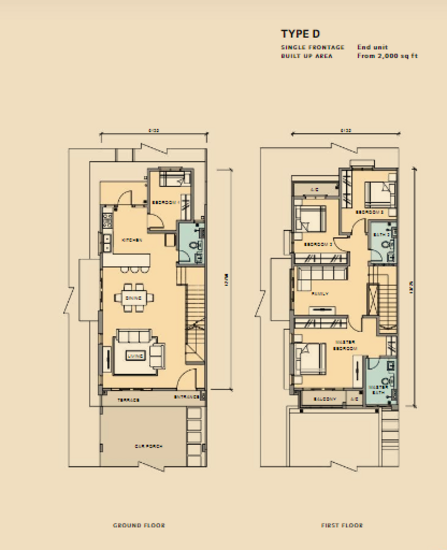 Ariza @ Elmina Gardens - Floor Plan - iProperty.com.my