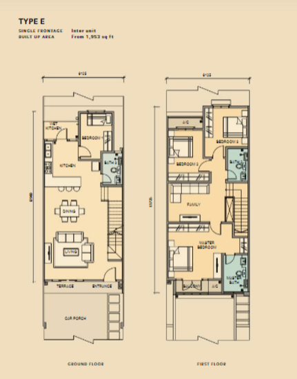 Ariza @ Elmina Gardens - Floor Plan - iProperty.com.my