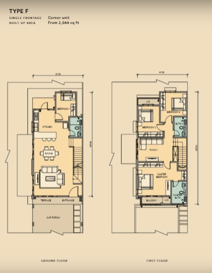 Ariza @ Elmina Gardens - Floor Plan - iProperty.com.my
