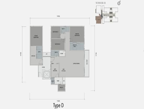Picasso Residence - Floor Plan - iProperty.com.my
