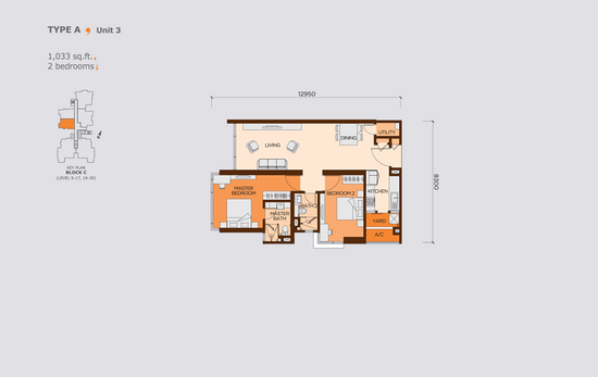 WANGSA 9 RESIDENCY - Floor Plan - iProperty.com.my
