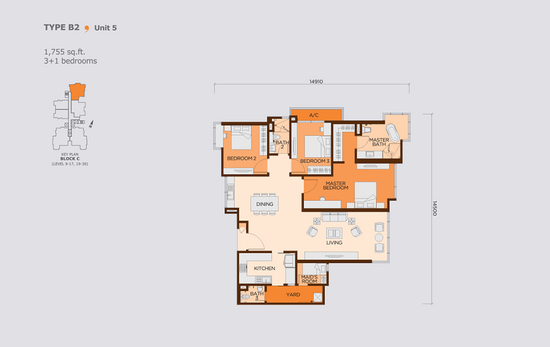 WANGSA 9 RESIDENCY - Floor Plan - iProperty.com.my