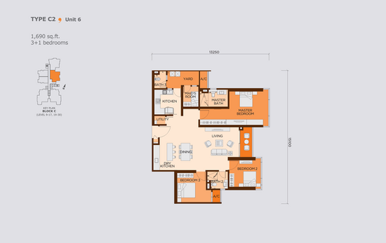 WANGSA 9 RESIDENCY - Floor Plan - iProperty.com.my