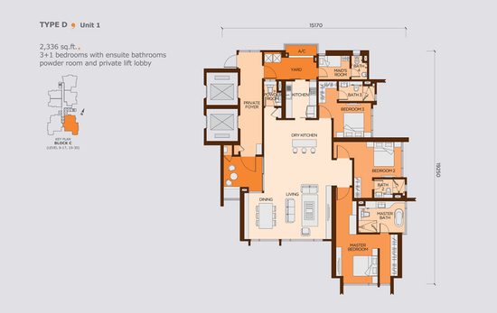 WANGSA 9 RESIDENCY - Floor Plan - iProperty.com.my