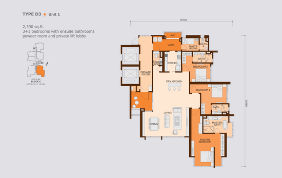 WANGSA 9 RESIDENCY - Floor Plan - iProperty.com.my