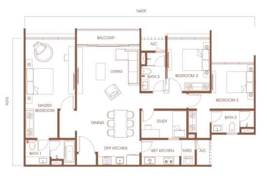 Pavilion Embassy Kuala Lumpur - Floor Plan