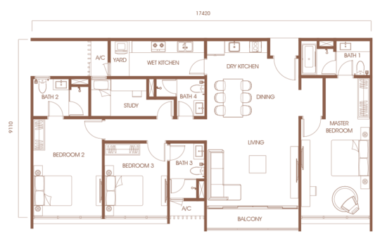 Pavilion Embassy Kuala Lumpur - Floor Plan