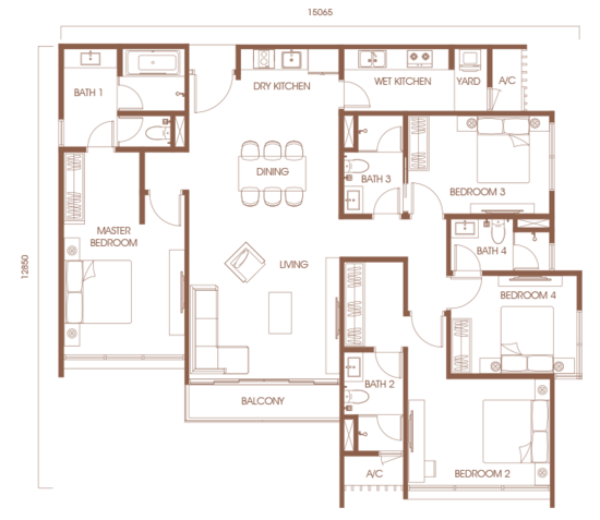 Pavilion Embassy Kuala Lumpur - Floor Plan