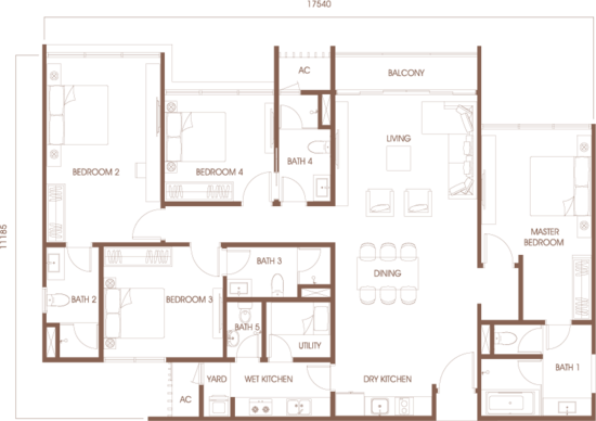 Pavilion Embassy Kuala Lumpur - Floor Plan