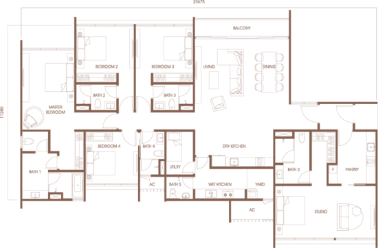 Pavilion Embassy Kuala Lumpur - Floor Plan