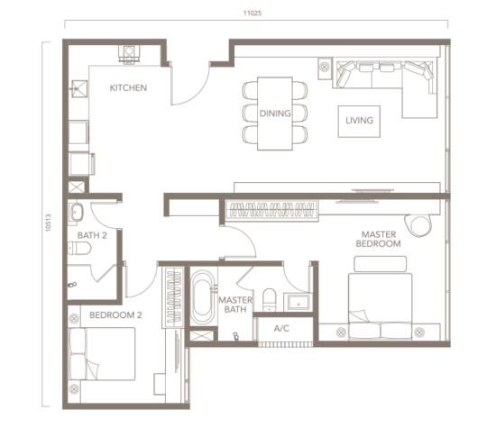 Pavilion Embassy Kuala Lumpur - Floor Plan