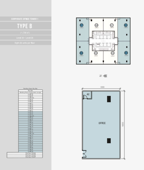 Menara SuezCap - Floor Plan - iProperty.com.my