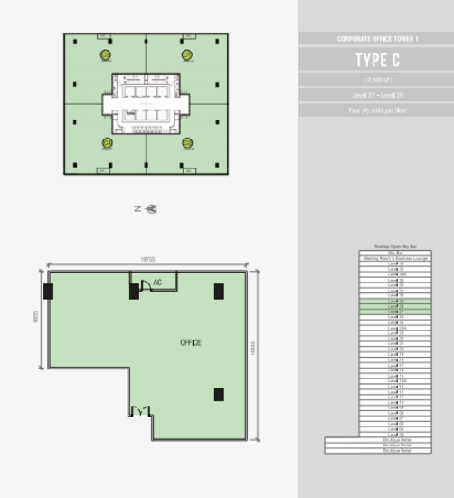Menara SuezCap - Floor Plan - iProperty.com.my