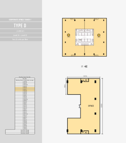 Menara SuezCap - Floor Plan - iProperty.com.my