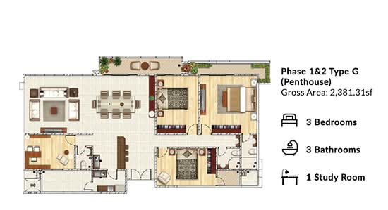 P' Residence - Floor Plan - iProperty.com.my