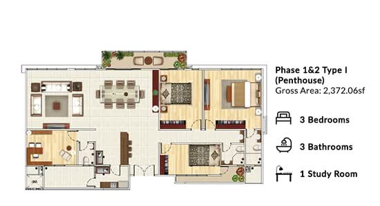 P' Residence - Floor Plan - iProperty.com.my