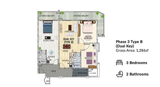 P' Residence - Floor Plan - iProperty.com.my