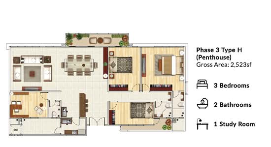 P' Residence - Floor Plan - iProperty.com.my