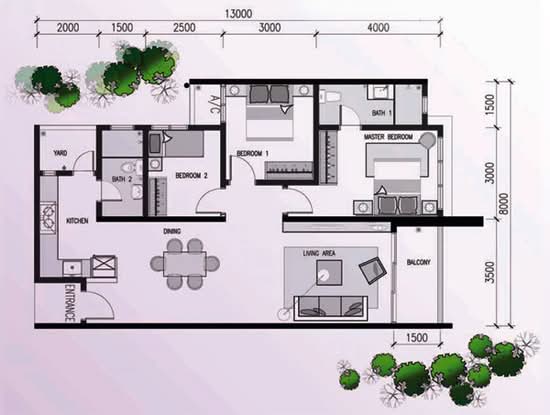 Amara - Floor Plan - iProperty.com.my