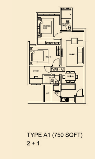 H2O Residences - Floor Plan - iProperty.com.my