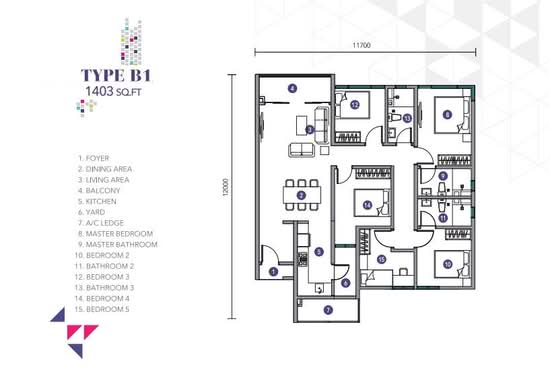 Nidoz Residences @ Desa Petaling - Floor Plan - iProperty.com.my