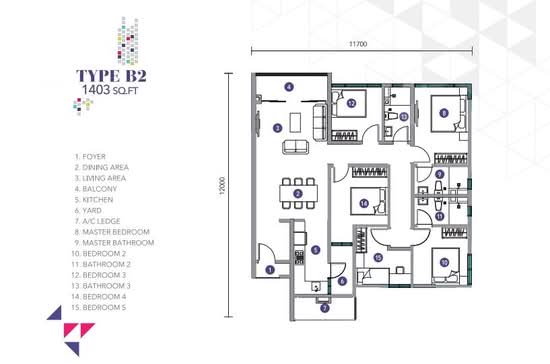 Nidoz Residences @ Desa Petaling - Floor Plan - iProperty.com.my